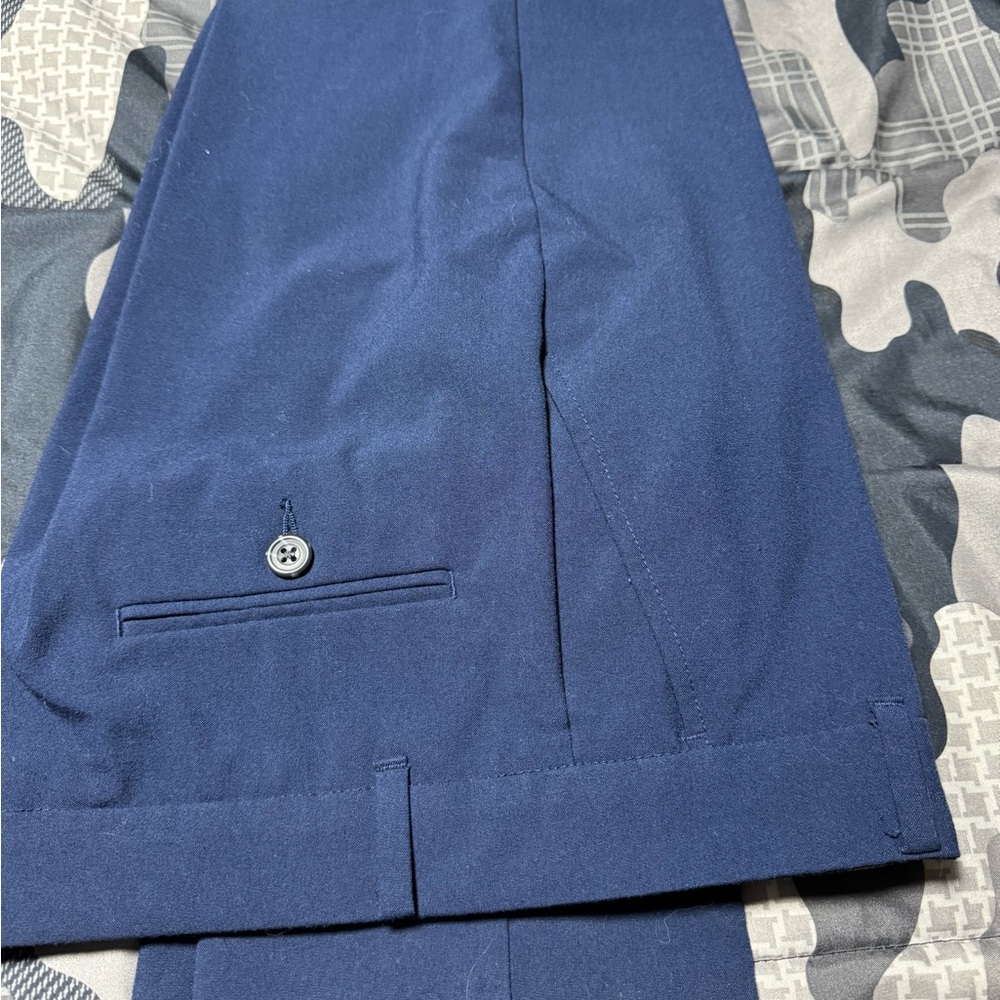 Kids Van Heusen Navy and Charcoal Dress Pants (worn once)